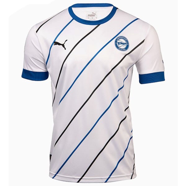 Tailandia Camiseta Deportivo Alavés Replica Segunda Ropa 2022/23